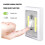 4pack Closet Light, Battery Operated Tap Light, Super Bright Switch Light,Wall Mount Under Cabinet L 3