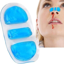 Impacchi di gel riutilizzabili per il naso, impacchi freddi per il naso per epistassi.