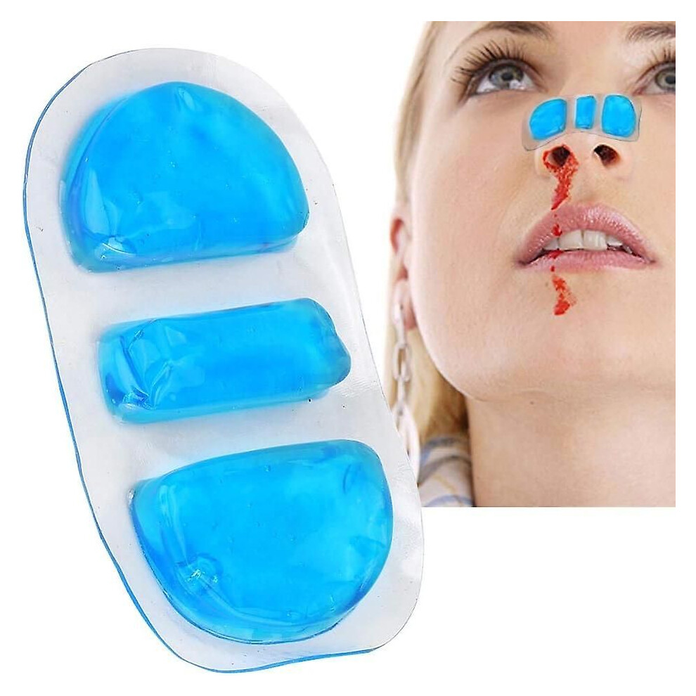 Reusable Gel Nose Ice Packs, Nose Cooling Cold Therapy Pack For Nose Bleeds Cold Compress Packs