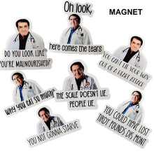 7pcs Small Refrigerator Magnet Dr Now from My 600lb Life - You Not Gonna Starve