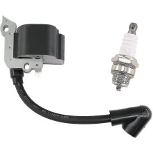Ontstekingsspoel met bougie voor Stihl FS38 FS46 FS55 HL45 HS45 KM55 kettingzaag