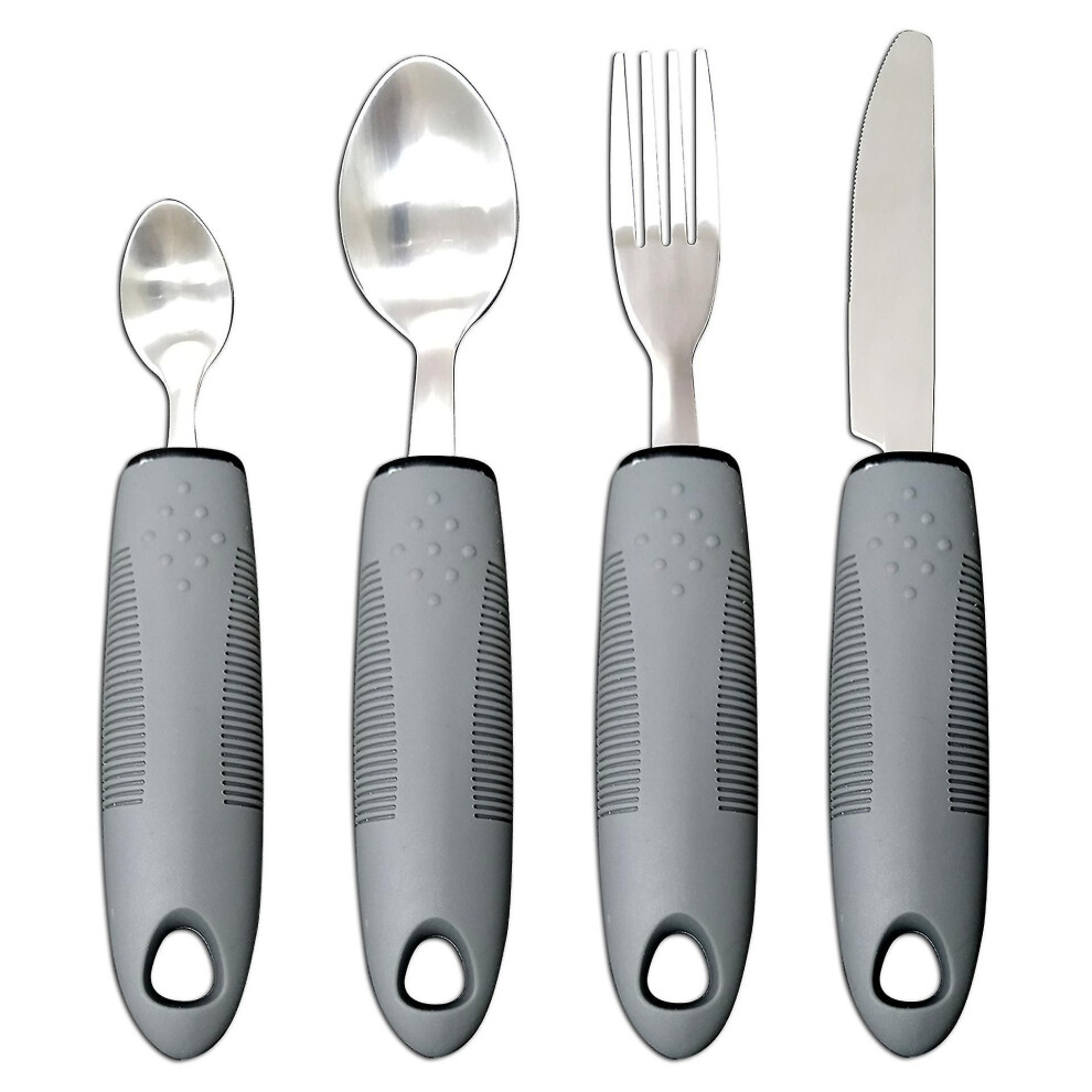 Disability Eating Aids - Cutlery Set for Elderly and Disabled with Tremors