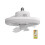 360 Rotating Ceiling Fan Light with Remote Control and E27 LED for Living Room 1