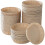 100pcs Round Bottom Mini Tart Pans Baking Cups Oven Microwave Safe 1