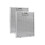2pcs Range Hood Grease Filter Mesh for Cooker Extractor Ventilation Aluminium 1
