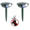 Solar-Powered Ultrasonic Deer Repeller, Pack of 2, Effective in 48 Hours 1
