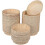 100pcs Round Bottom Mini Tart Pans Baking Cups Oven Microwave Safe 2
