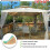 300*300 Gazebo Replacement Canopy for Double Tier Patio, EU Standard 3