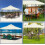 300*300 Gazebo Replacement Canopy for Double Tier Patio, EU Standard 4