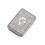 Three Open Alloy Cigarette Case Creative 3sided Carved Design for Men 1