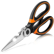 Heavy Duty Kitchen Scissors, Professional Sharp Multi-purpose Stainless Steel