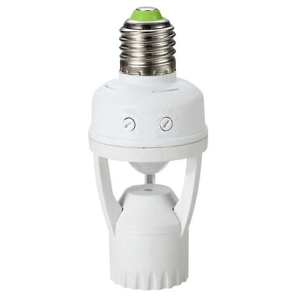 E27 Bulb Holder With Motion Detector Security Sensor 60W 3771562688261