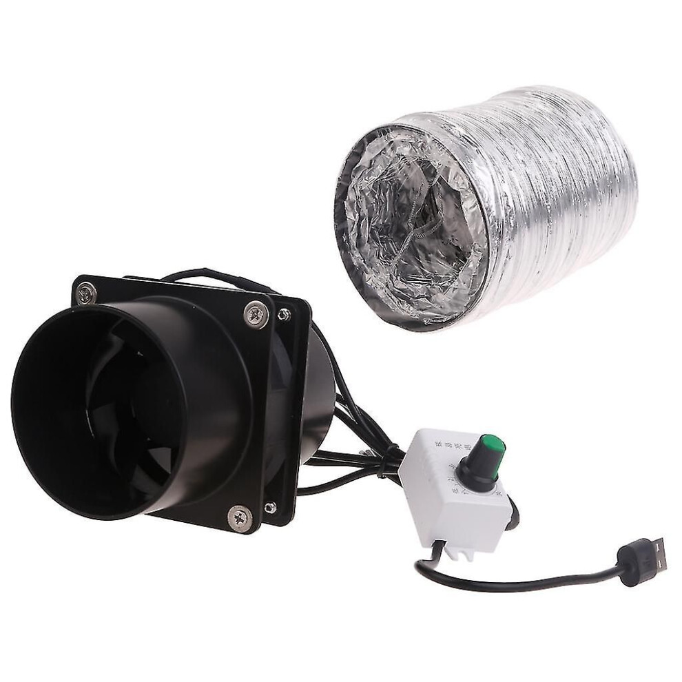 Compact And Portable Fume Extractor Fan With Duct Pipe And Ventilation Tubing, Eu Standard 3050368708558