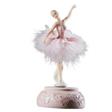 Ballerina-Spieluhr, tanzendes Mädchen, Schwanensee-Karussell, Geburtstagsgeschenk