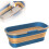Large Flat Mop Cleaning Bucket Foldable Portable Floor Mop SystemBlue 1