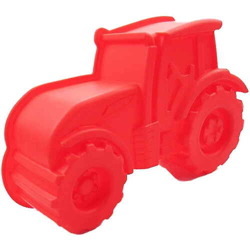 Silicone Tractor Red Cake Mold, Baking Silicone Mold for Cake 2