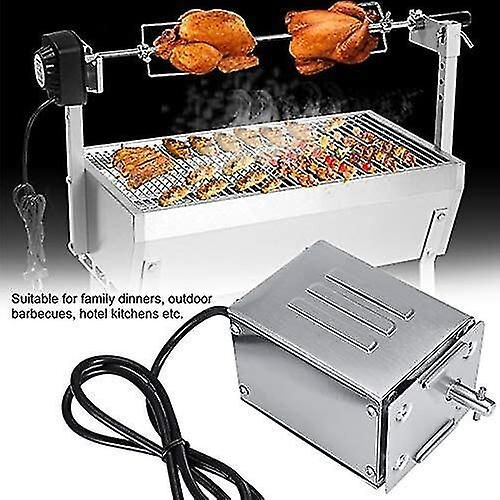 Μοτέρ σούβλας BBQ από ανοξείδωτο ατσάλι, ηλεκτρικό, βύσμα EU 220V, 50-70kgf 1