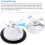 Blender Blade and Coupler with Spanner for Kitchenaid 4 Leaf 2
