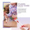 Sand Timer Set - 40 Pcs 1 Minute Classroom Timer with Red Sand Clock 4