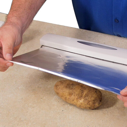 Κόφτης Πλαστικής Περιτύλιξης - Wraptastic Easy Food Wrap Dispenser 2