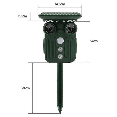 Ultrasonic Solar Deer Repeller, 5 Adjustable Modes, Effective in 48 Hours 2