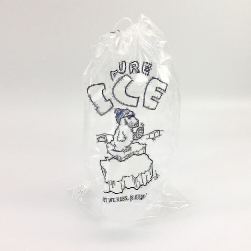 100 sacs à glace à cordon, sachets de congélation jetables résistants à la perforation 1