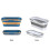 Large Flat Mop Cleaning Bucket Foldable Portable Floor Mop SystemGrey 4