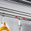 Bath Towel Rack with Double Layered Bathroom Shelves and Removable Hooks 5