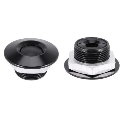 40X Push Button Quick Release Car Hood Bonnet  Pin Lock Bumper Clip Black 1