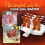 Griglia per barbecue in plastica, supporto per griglia per pancetta e carne, resistente alle alte temperature. 3
