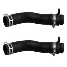 2X LR077712 LR083328 J9C1664 Coolant Water Hose Thermostat Housing Tube for Evoque Freelander