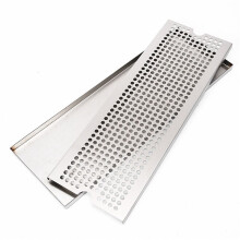 2X Stainless Steel Drip Tray for Bar, Rectangular Water Catching Tray, Oil Draining Tray, 50x17.5x1.5cm