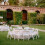 8 Pack 84 Inch White Round Disposable PEVA Waterproof Tablecloth 4