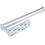 Wall Mounted Kitchen Roll Holder Storage Organizer, Aluminum - No Drilling Required 4