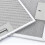 2pcs Range Hood Grease Filter Mesh for Cooker Extractor Ventilation Aluminium 3