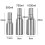 500/750/1000ml Edelstahl-Essig-Öl-Spenderflasche (500ml) 3