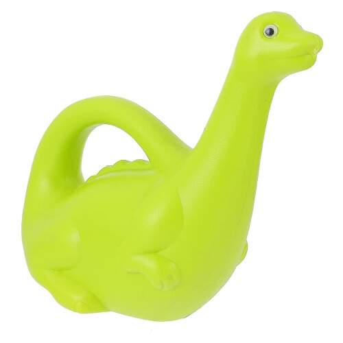 Regadera con diseño de dinosaurios para el cuidado de las plantas