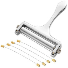 Cheese Slicer, Adjustable Thickness Heavy Cheese Slicers With Wire For Soft & Semi-hard Cheeses -4 (haoyi)