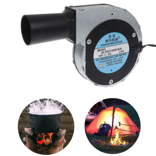 DC12V 2A BBQ-ventilator voor houtskoolstarter 1