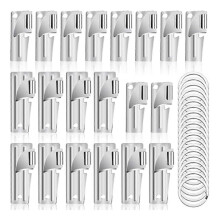 P38 and P51 Can Openers with Key Rings, Stainless Steel Manual Camping Can Opener, Portable for Kitchen Travel