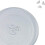 Prato giratório universal de vidro para micro-ondas de 24,5 cm com 3 suportes. 2