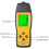 Draagbare koolmonoxidemeter met lcd-display, 0-1000 ppm 3