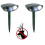 Solar Powered Ultrasonic Deer Repeller, Pack of 2, Effective in 48 Hours 1