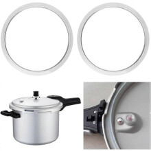 Paquete de 2 juntas de silicona de 22 cm para olla a presión - Anillo de sellado hermético sin BPA, accesorios de cocina ecológicos