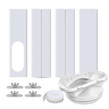 Kit de fenêtre pour climatiseur portable, fenêtre réglable pour climatiseur, kit de ventilation coulissante pour climatiseur