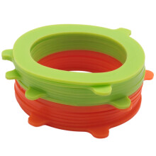 Vedantes de borracha para frascos de vidro, juntas de silicone para conservas, substitui anéis de vedação herméticos para conservas.