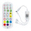 Dc5-24v Bluetooth Led Controller+24 Keys Remote Control App Control And Music Sync Rgb Ir Rf For 50 1