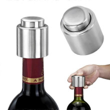 Champagne Stopper, Matt Stainless Steel, Bottle Stopper