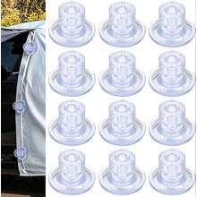 Ventosas para toldo de autocaravana, 4,5 cm, tampas de fixação lateral para cobertura, 12 peças, cor 1