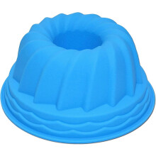 7-Inch Silicone Cake Mold, Matte Surface, Reusable, Random Color